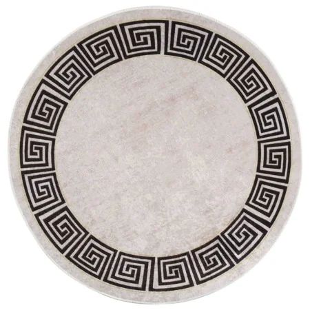 Alfombra lavable antideslizante beige claro φ120 cm | Foro24.es | Tu tienda online para hogar, jardín y más Foro24.es