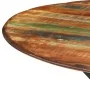 Mesa de comedor madera maciza reciclada y acero 110x78 cm by , Kitchen and dining tables - Ref: Foro24-338455, Price: 246,97 ...