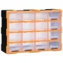 Organizador multicajones con 16 cajones medianos 52x16x37 cm by , Toolboxes - Ref: Foro24-149601, Price: 58,38 €, Discount: %