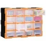 Organizador multicajones con 16 cajones medianos 52x16x37 cm by , Toolboxes - Ref: Foro24-149601, Price: 58,38 €, Discount: %