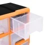 Organizador multicajones con 16 cajones medianos 52x16x37 cm by , Toolboxes - Ref: Foro24-149601, Price: 58,38 €, Discount: %