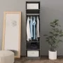 Armario de madera contrachapada gris brillante 50x50x200 cm von , Kleiderschränke - Ref: Foro24-800242, Preis: 124,62 €, Raba...