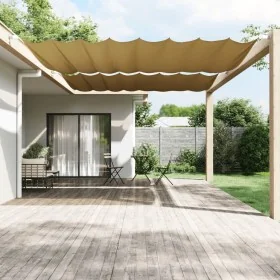 Toldo vertical beige 300x360 cm tela oxford von , Sonnenschirme - Ref: Foro24-148291, Preis: 44,38 €, Rabatt: %
