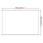 Toldo vertical beige 300x360 cm tela oxford de , Sombrillas - Ref: Foro24-148291, Precio: 44,52 €, Descuento: %