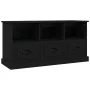 Mueble de TV madera contrachapada negro 100x35x50 cm by , TV Furniture - Ref: Foro24-816289, Price: 82,76 €, Discount: %