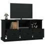 Mueble de TV madera contrachapada negro 100x35x50 cm by , TV Furniture - Ref: Foro24-816289, Price: 82,76 €, Discount: %