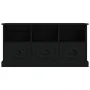 Mueble de TV madera contrachapada negro 100x35x50 cm by , TV Furniture - Ref: Foro24-816289, Price: 82,76 €, Discount: %