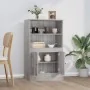 Aparador de madera contrachapada gris Sonoma 60x35,5x103,5 cm by , Sideboards - Ref: Foro24-816318, Price: 89,73 €, Discount: %