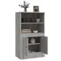 Aparador de madera contrachapada gris Sonoma 60x35,5x103,5 cm by , Sideboards - Ref: Foro24-816318, Price: 89,73 €, Discount: %