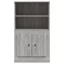 Aparador de madera contrachapada gris Sonoma 60x35,5x103,5 cm by , Sideboards - Ref: Foro24-816318, Price: 89,73 €, Discount: %