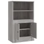 Aparador de madera contrachapada gris Sonoma 60x35,5x103,5 cm by , Sideboards - Ref: Foro24-816318, Price: 89,73 €, Discount: %