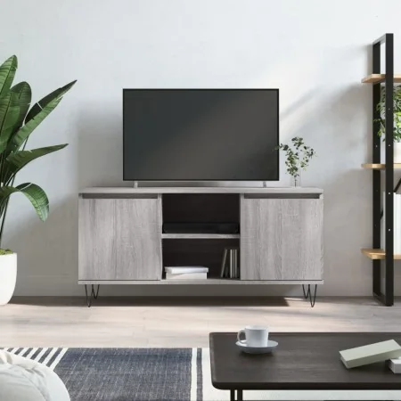 Mueble de TV madera de ingeniería gris Sonoma 104x35x50 cm von , TV-Möbel - Ref: Foro24-827018, Preis: 67,06 €, Rabatt: %