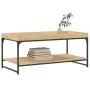Mesa de centro madera de ingeniería roble Sonoma 100x49x45 cm by , Coffee table - Ref: Foro24-832804, Price: 53,88 €, Discoun...