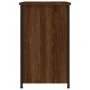 Mesita de noche madera de ingeniería roble marrón 40x36x60 cm de , Mesitas de noche - Ref: Foro24-826001, Precio: 65,87 €, De...