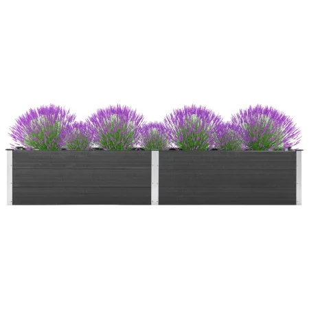 Arriate elevado de jardín WPC gris 200x50x54 cm de , Maceteros y jardineras - Ref: Foro24-318095, Precio: 281,86 €, Descuento: %