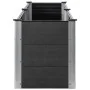 Arriate elevado de jardín WPC gris 200x50x54 cm de , Maceteros y jardineras - Ref: Foro24-318095, Precio: 281,86 €, Descuento: %