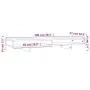Soporte para monitor madera maciza de pino 100x27x14 cm | Foro24.es | Tu tienda online para hogar, jardín y más Foro24.es