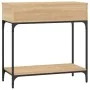Mesa consola madera de ingeniería roble Sonoma 75x34,5x75 cm by , Side tables - Ref: Foro24-833399, Price: 89,04 €, Discount: %