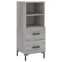 Aparador alto madera contrachapada gris Sonoma 34,5x34x180 cm de , Aparadores - Ref: Foro24-3198919, Precio: 108,61 €, Descue...