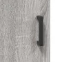 Aparador alto madera contrachapada gris Sonoma 34,5x34x180 cm de , Aparadores - Ref: Foro24-3198919, Precio: 108,61 €, Descue...