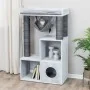 TRIXIE Poste rascador para gatos función de estante gris 72x38x110 cm by , Cat furniture - Ref: Foro24-444015, Price: 194,98 ...