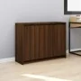Aparador de madera de ingeniería marrón roble 102x33x75 cm von , Sideboards - Ref: Foro24-813016, Preis: 122,57 €, Rabatt: %