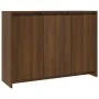 Aparador de madera de ingeniería marrón roble 102x33x75 cm von , Sideboards - Ref: Foro24-813016, Preis: 122,57 €, Rabatt: %
