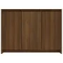 Aparador de madera de ingeniería marrón roble 102x33x75 cm von , Sideboards - Ref: Foro24-813016, Preis: 122,57 €, Rabatt: %