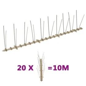 Set de 2 hileras de pinchos contra pájaros y