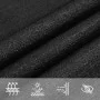 Toldo de vela HDPE negro 160 g/m² 2,5x2,5x3,5 m von , Sonnenschirme - Ref: Foro24-311746, Preis: 18,46 €, Rabatt: %