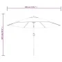 Sombrilla de jardín con palo de metal taupe 300 cm de , Sombrillas - Ref: Foro24-44500, Precio: 62,80 €, Descuento: %