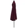Sombrilla de jardín con palo de metal rojo burdeos 390 cm von , Sonnenschirme - Ref: Foro24-47382, Preis: 82,21 €, Rabatt: %