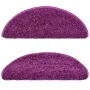 Alfombras de peldaños de escalera 15 uds violeta 65x21x4 cm by , Stair mats - Ref: Foro24-133905, Price: 85,90 €, Discount: %