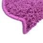 Alfombras de peldaños de escalera 15 uds violeta 65x21x4 cm by , Stair mats - Ref: Foro24-133905, Price: 85,90 €, Discount: %