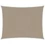 Toldo de vela rectangular tela Oxford gris taupe 3,5x5 m by , Umbrellas - Ref: Foro24-135435, Price: 50,41 €, Discount: %
