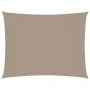 Toldo de vela rectangular tela Oxford gris taupe 4x6 m by , Umbrellas - Ref: Foro24-135437, Price: 75,35 €, Discount: %