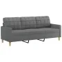 Juego de sofás con cojines 4 piezas tela gris oscuro von , Sofas - Ref: Foro24-3201267, Preis: 719,82 €, Rabatt: %