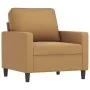 Juego de sofás con cojines 4 piezas terciopelo marrón by , Sofas - Ref: Foro24-3201493, Price: 651,44 €, Discount: %