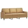 Juego de sofás con cojines 4 piezas terciopelo marrón by , Sofas - Ref: Foro24-3201493, Price: 651,44 €, Discount: %