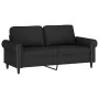 Juego de sofás con cojines 3 piezas terciopelo negro by , Sofas - Ref: Foro24-3202245, Price: 544,96 €, Discount: %