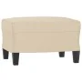 Juego de sofás con cojines 4 piezas tela microfibra crema de , Sofás - Ref: Foro24-3202300, Precio: 840,22 €, Descuento: %