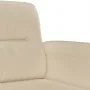Juego de sofás con cojines 4 piezas tela microfibra crema de , Sofás - Ref: Foro24-3202300, Precio: 840,22 €, Descuento: %