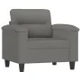 Juego de sofás con cojines 4 piezas tela microfibra gris oscuro von , Sofas - Ref: Foro24-3202298, Preis: 799,13 €, Rabatt: %