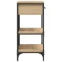 Mesa consola madera de ingeniería roble Sonoma 75x34,5x75 cm by , Side tables - Ref: Foro24-833409, Price: 103,61 €, Discount: %
