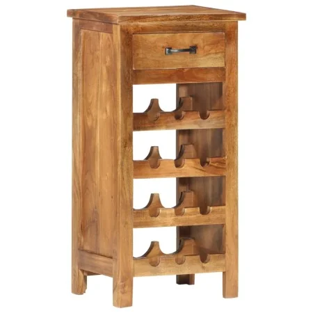 Botellero de madera maciza de acacia 40x30x80 cm by , Wine racks - Ref: Foro24-287482, Price: 178,62 €, Discount: %