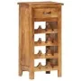 Botellero de madera maciza de acacia 40x30x80 cm by , Wine racks - Ref: Foro24-287482, Price: 178,62 €, Discount: %
