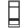 Estantería de 2 niveles madera contrachapada negro 40x30x70 cm by , Bookcases and shelves - Ref: Foro24-806408, Price: 38,93 ...