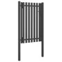 Puerta de valla para jardín de acero gris antracita 1x2 cm by , garden gates - Ref: Foro24-146330, Price: 216,83 €, Discount: %