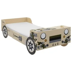Cama con forma de coche todoterreno niños 90x200