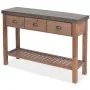 Mesa consola de madera de abeto maciza 122x35x80 cm by , Side tables - Ref: Foro24-245460, Price: 291,16 €, Discount: %